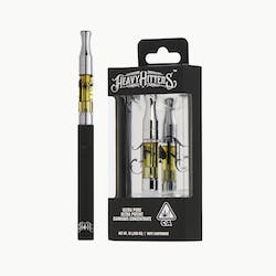 image showing front and unboxed Northern Lights | Indica - Ultra Extract High Purity Oil -1G heavy hitters Vape Cartridge