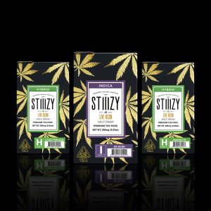image showing front of gold stizzy pods for sale