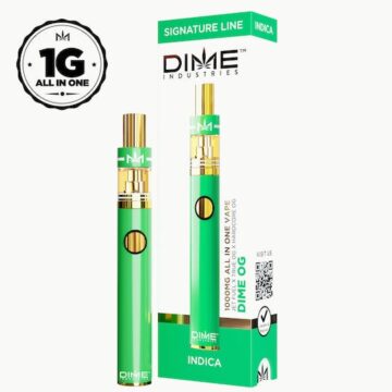 image showing front of Dime OG 1000mg All in One Device