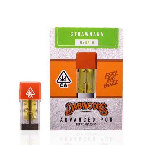 image showing front of 1g dabwoods strawanna on sale near you .